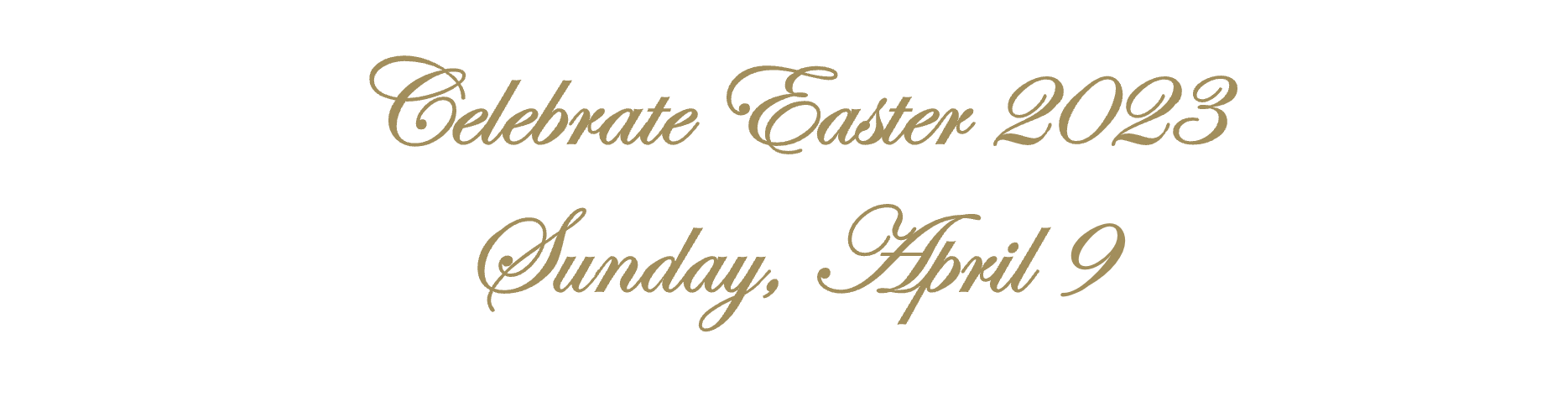 Celebrate Easter
